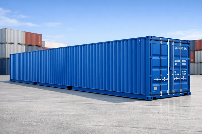 Flat rack 40ft shipping container for sale