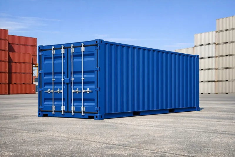 One-Trip 20ft double door shipping container for sale