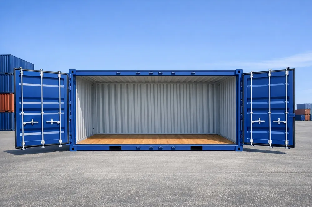 One-Trip 20ft open side shipping container for sale