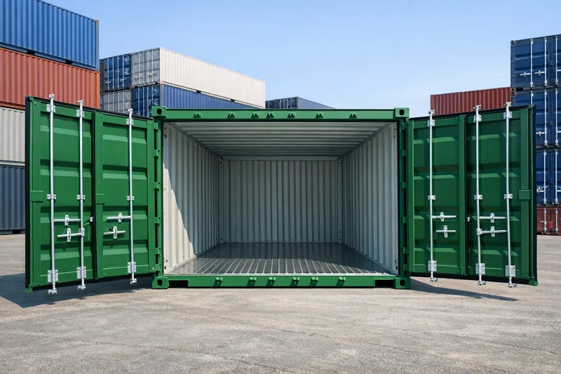 One-Trip 40ft open side shipping container for sale